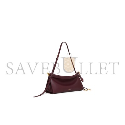 ALAÏA LE CLICK EAST WEST MEDIUM BAG IN CALFSKIN AA1S01430CA332-325 (30*14*9cm) ALAÏA LE CLICK EAST WEST MEDIUM BAG IN CALFSKIN AA1S01430CA332-325 (30*14*9cm)